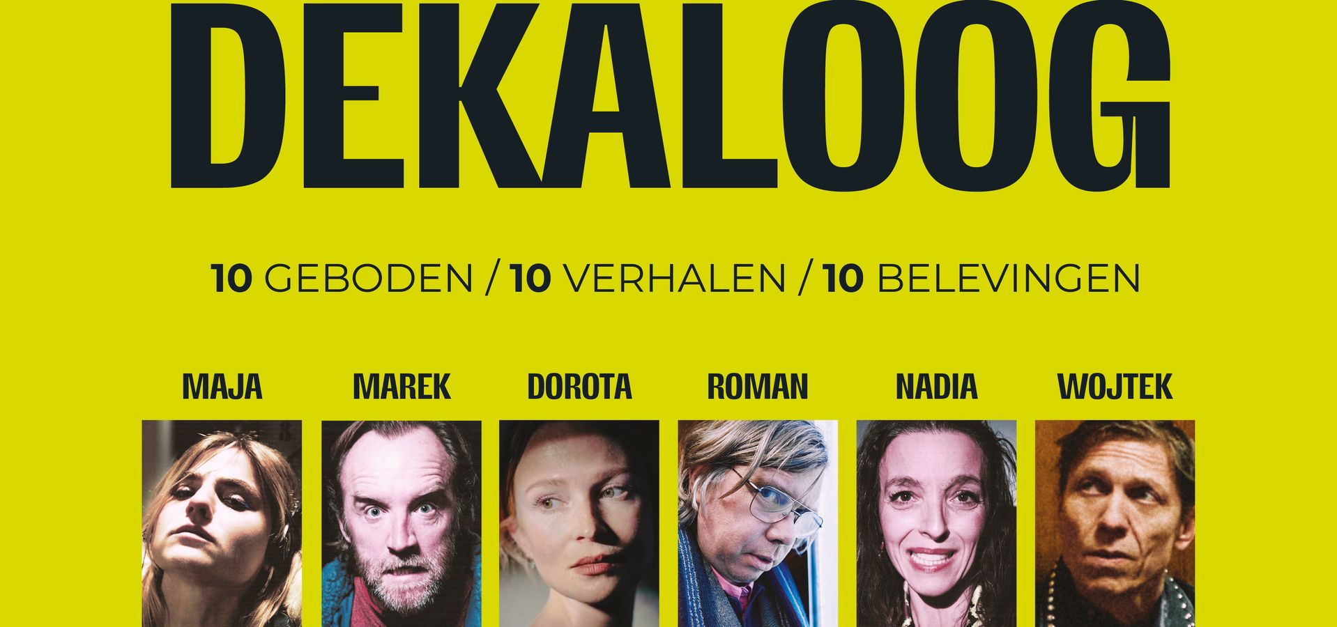 Dekaloog campagnebeeld