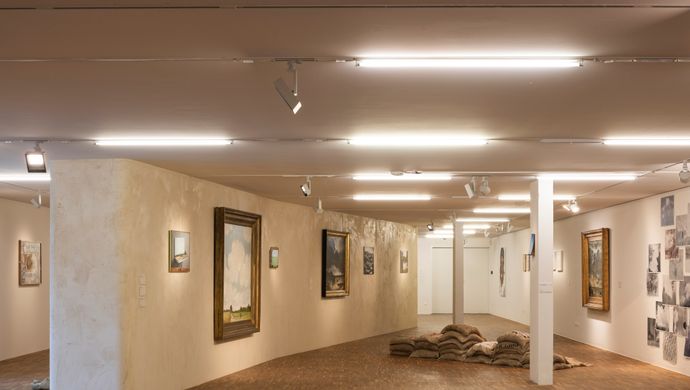 expo ZANDGROND - in de Expozaal van de Warande