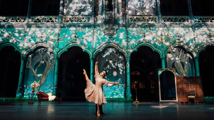Junior Ballet Antwerp - scènefoto CINDERELLA