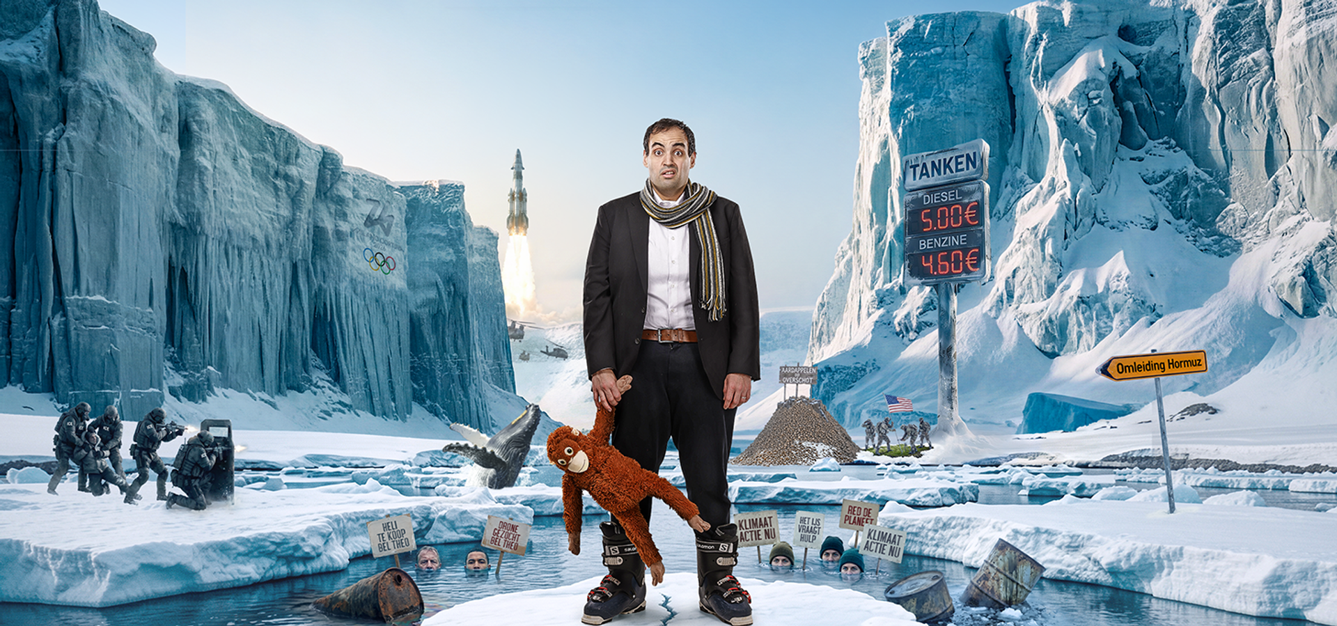 Promobeeld Kamal Kharmach : nieuwe show Mag ik even? 2026