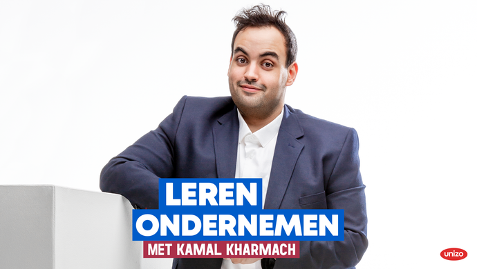 Kamal Kharmach: banner Leren ondernemen