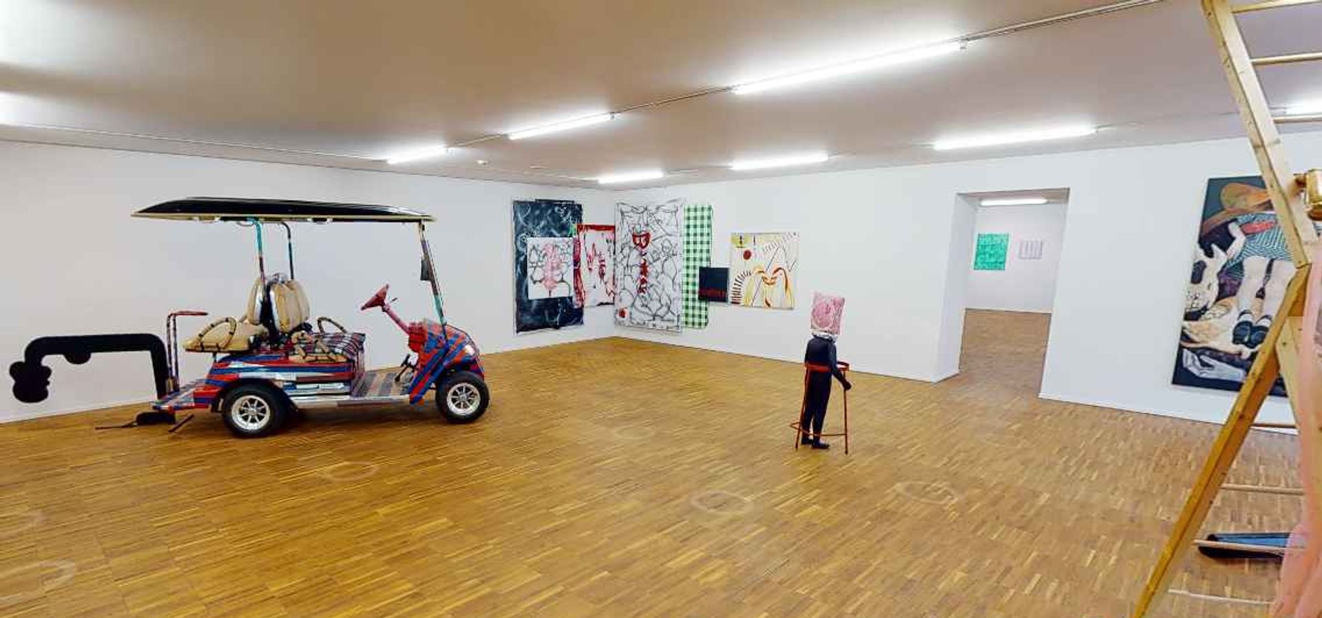 virtueel bezoek OUDE WIJN / NIEUWE ZAKKEN - 50 jaar kunst in de Warande