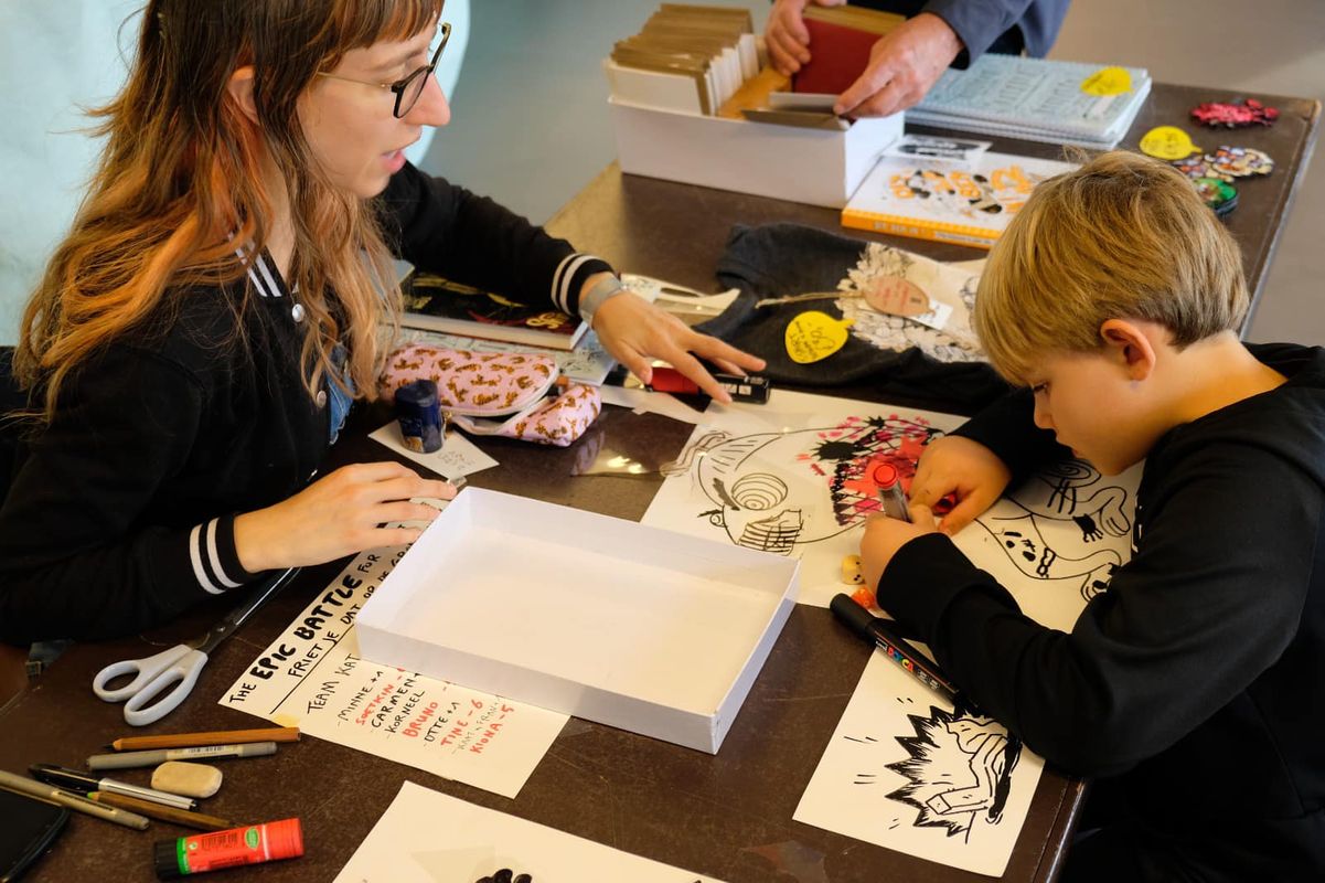 Boardgame Heaven LIVE op het Rock Paper Pencil festival te Turnhout 