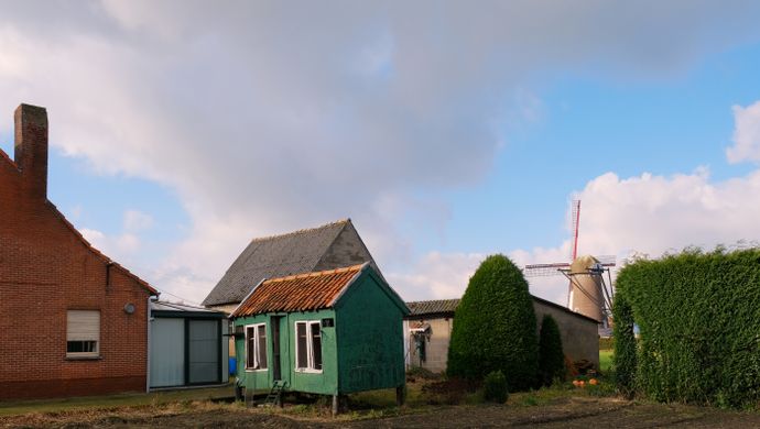 foto Bart Van der Moeren: Molen en Duivenhok