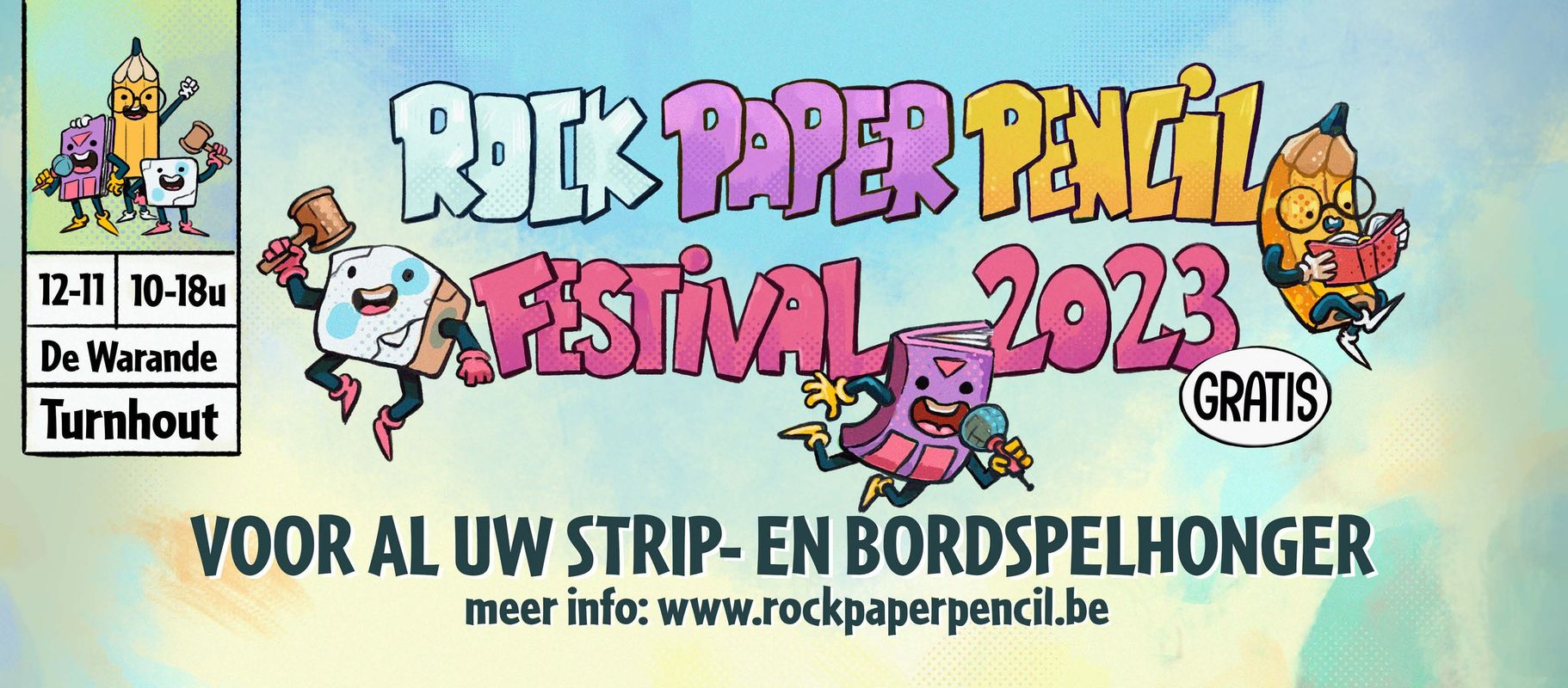 Games & Comics Festival — Rock Paper Pencil