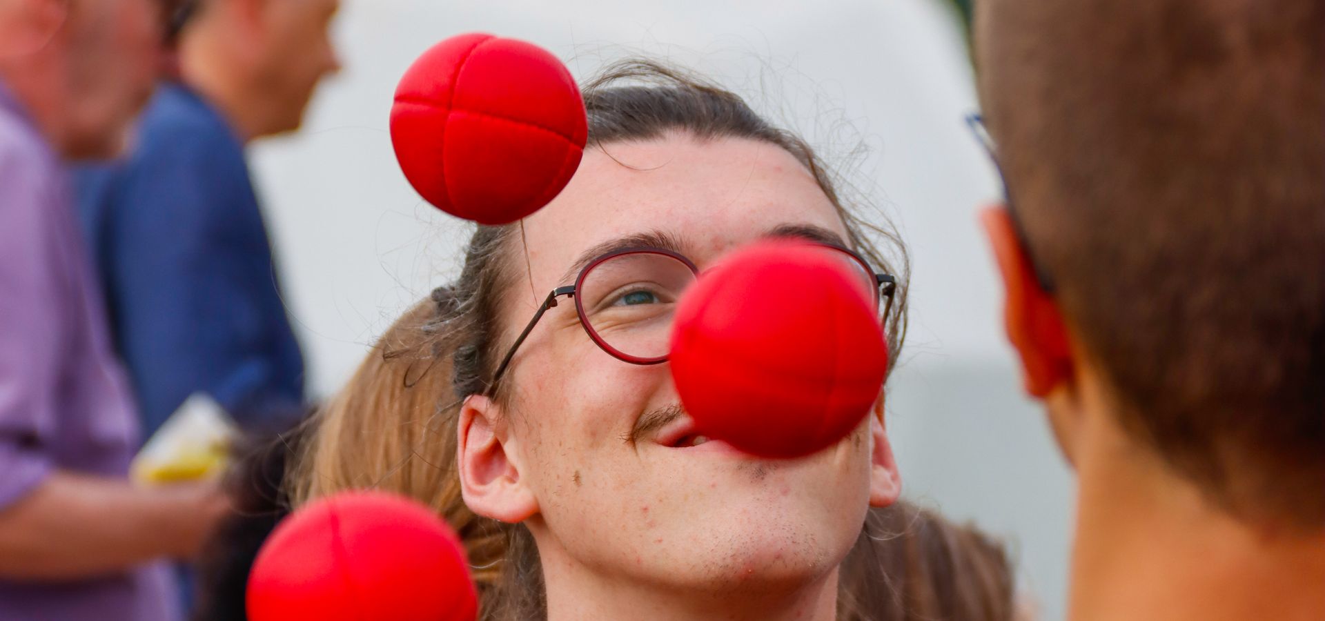 Circusschool Locorotondo: workshop jongleren