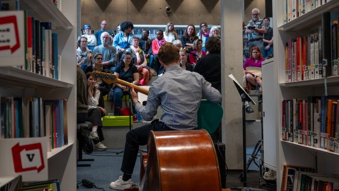 Cultuurmarkt 2024: muziek tussen de rekken door SAMWD