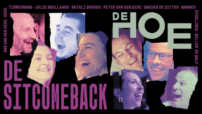 promobeeld SITCOMEBACK: collage acteurs DE HOE