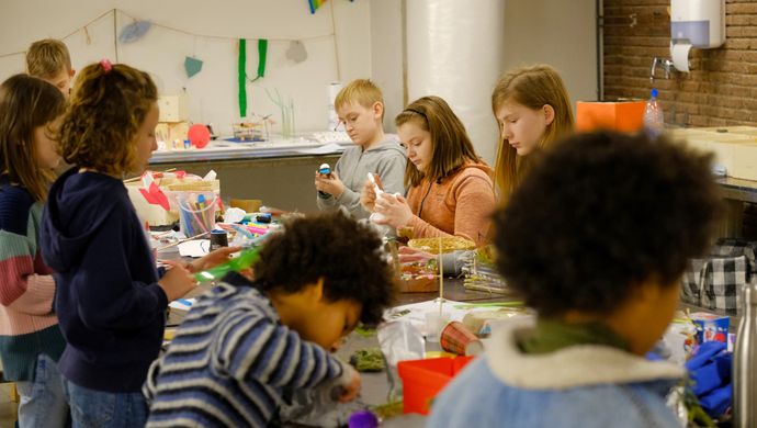 workshop met kinderen
