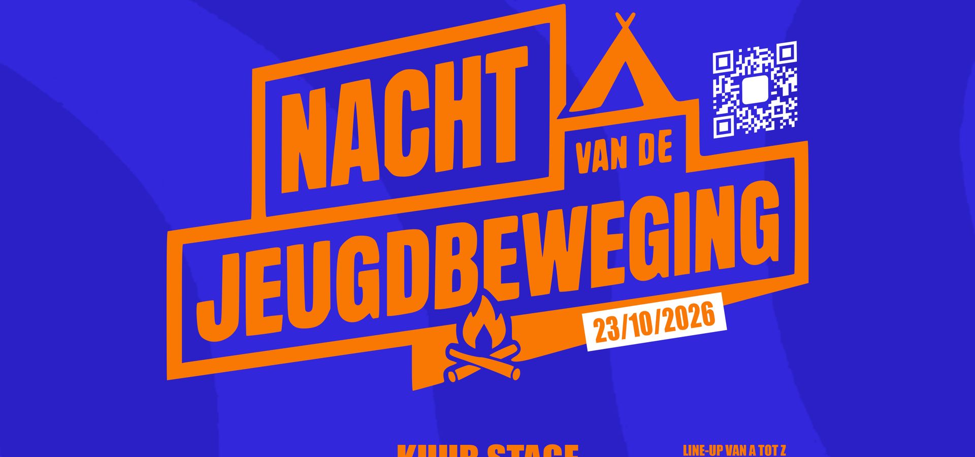 poster Nacht van de jeugdbeweging 2026