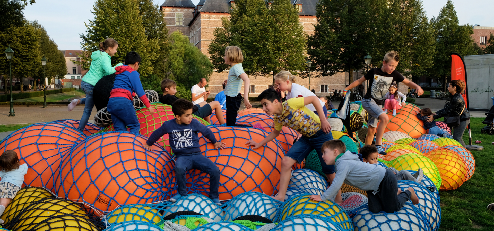 Den Draad tijdens openingsfeest