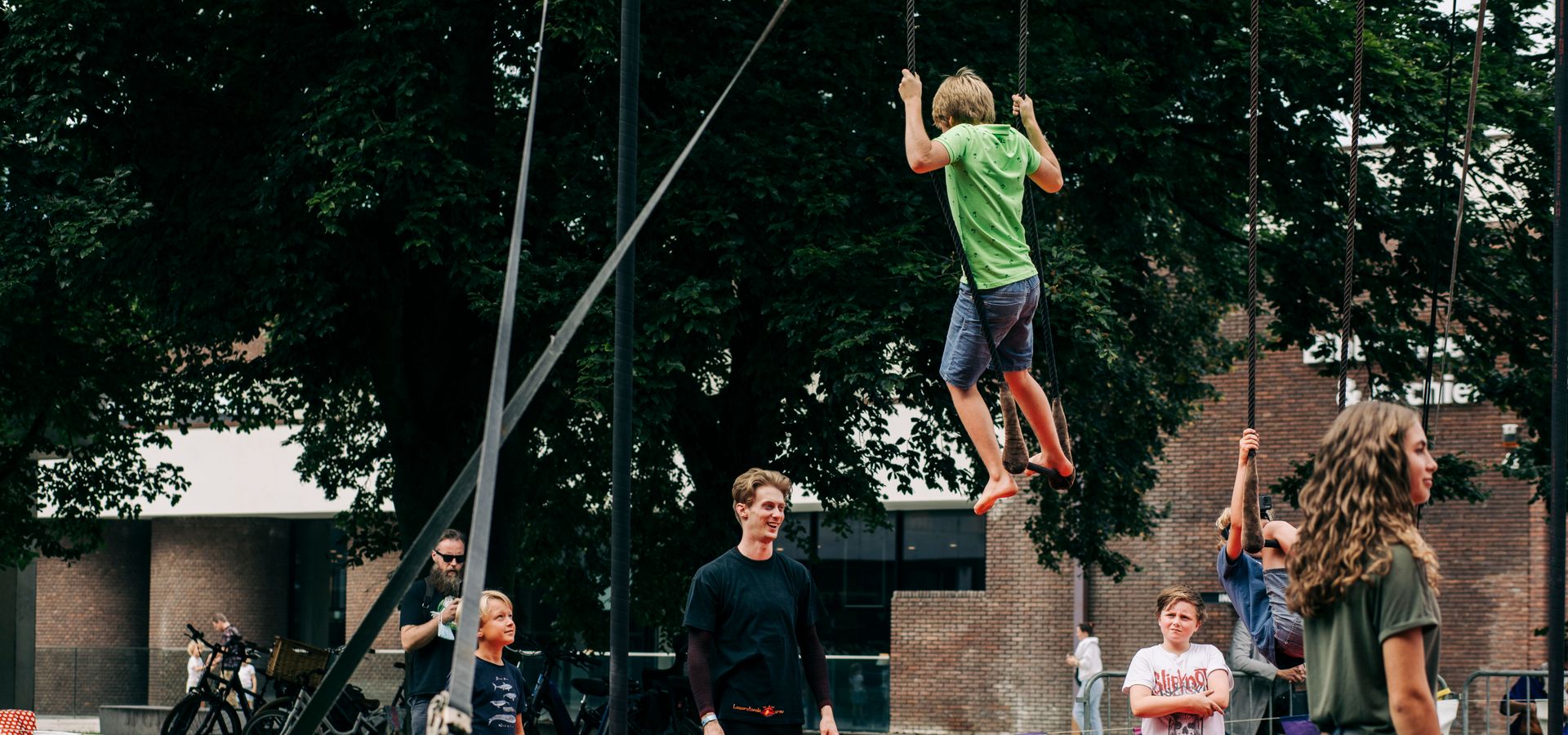 Circusatelier Locorotondo: Workshop luchtacrobatie