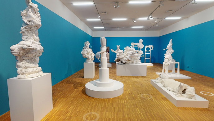 overzicht virtueel bezoek blauwe zaal