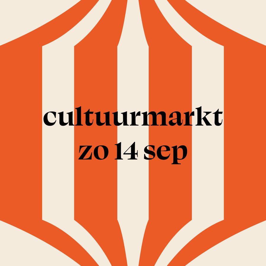 cultuurmarkt  zo 14 sep